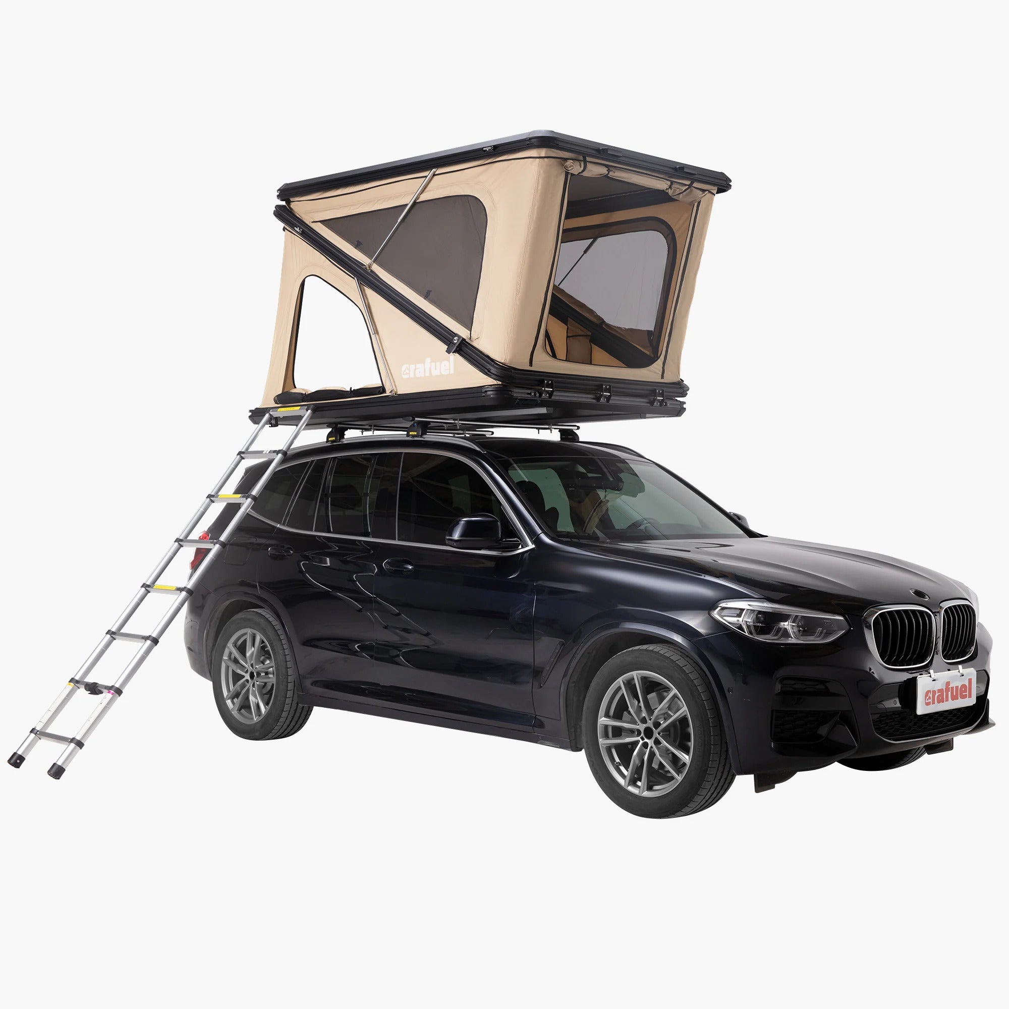 Tenda da Tetto con Guscio in Alluminio - 2 Persone