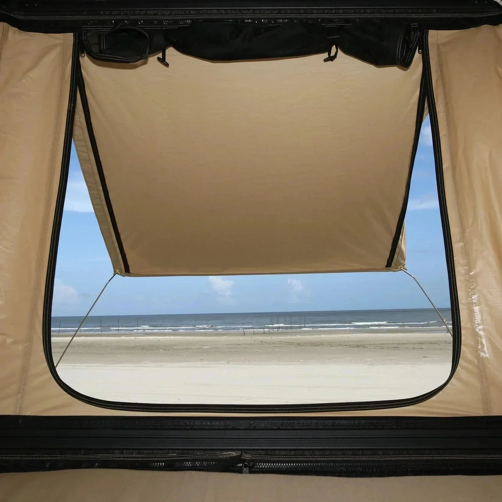 Tenda da Tetto con Guscio in Alluminio - 2 Persone