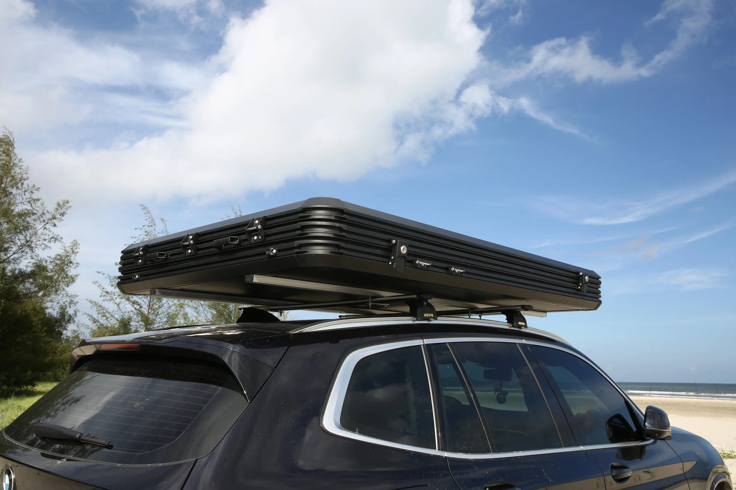 Tenda da Tetto con Guscio in Alluminio - 2 Persone